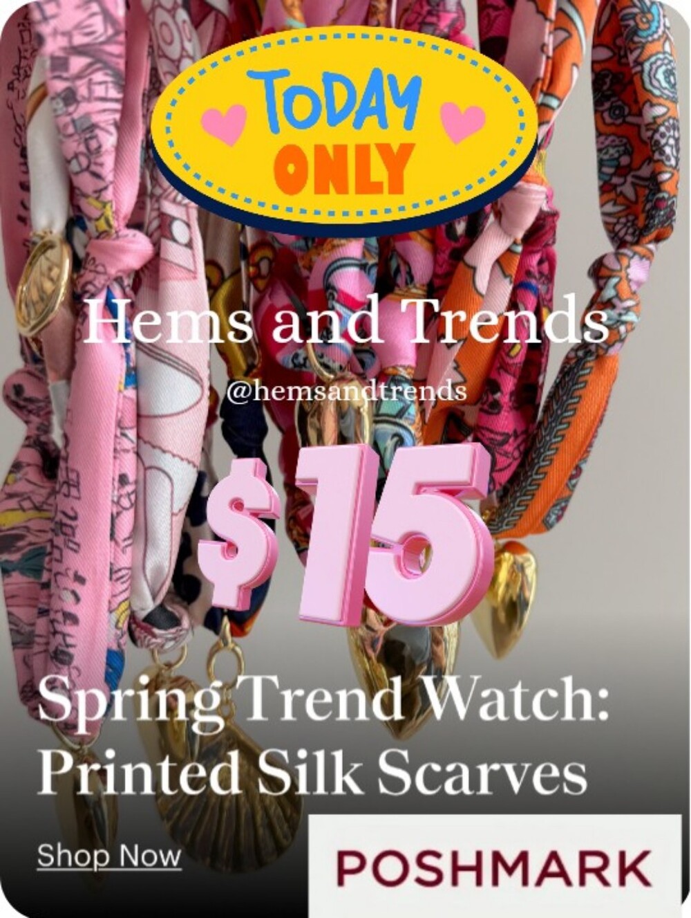🛑SALE SCARVES $15 TODAY ONLY